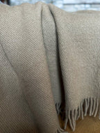 100% New Zealand Wool Blanket - Earthy - Harmonia Linens