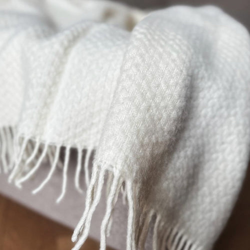 100% New Zealand Wool Blanket - Harmonia Linens