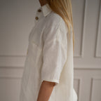 Linen Loungewear – white