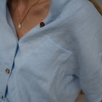 Linen Loungewear – light blue