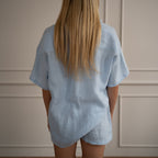 Linen Loungewear – light blue