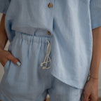 Linen Loungewear – light blue