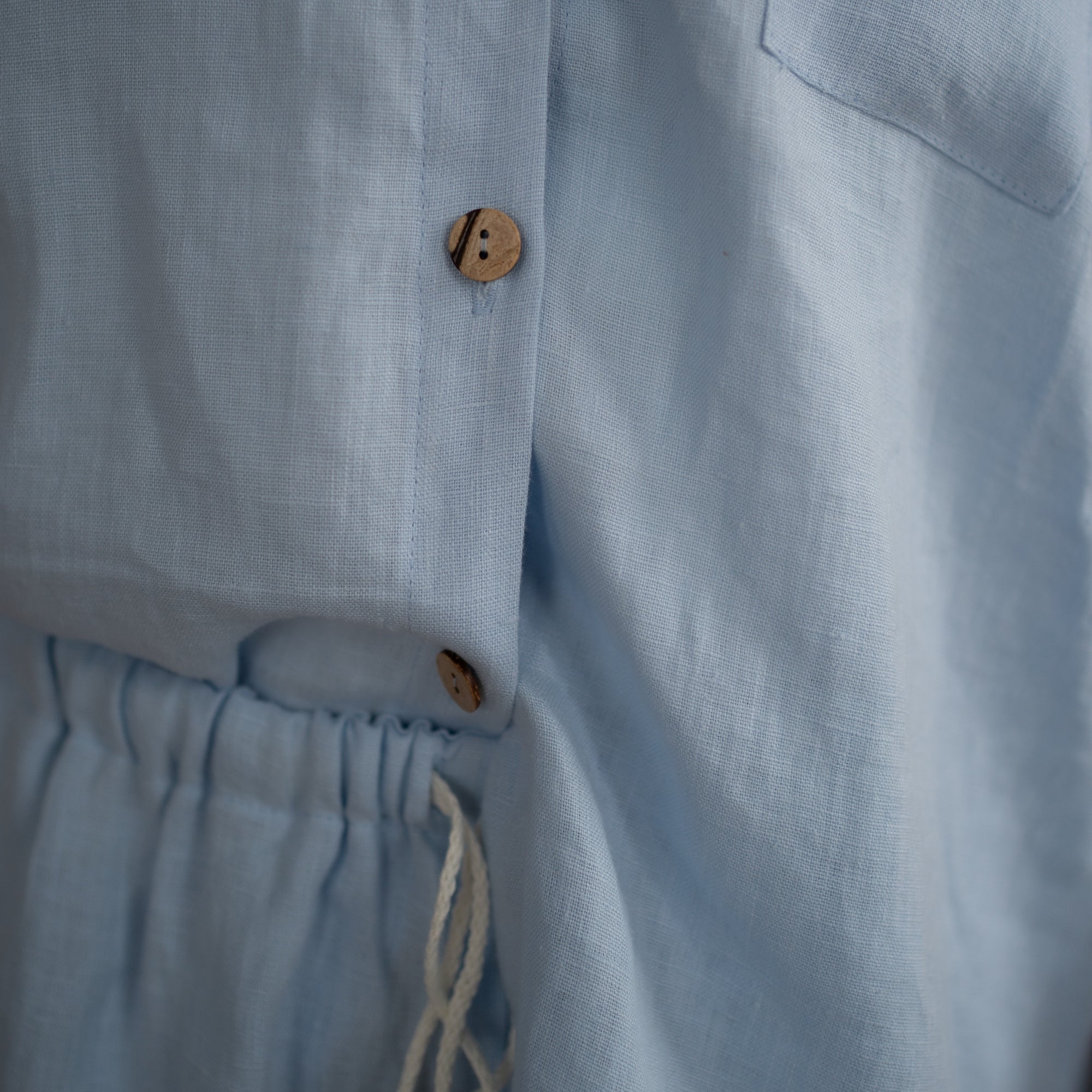 Linen Loungewear – light blue