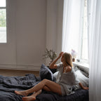 Linen Loungewear – light gray