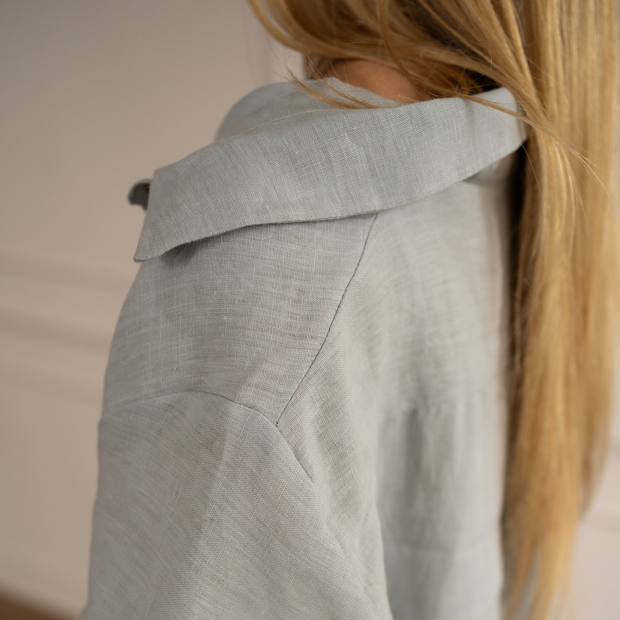 Linen Loungewear – light gray
