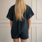 Linen Loungewear – navy