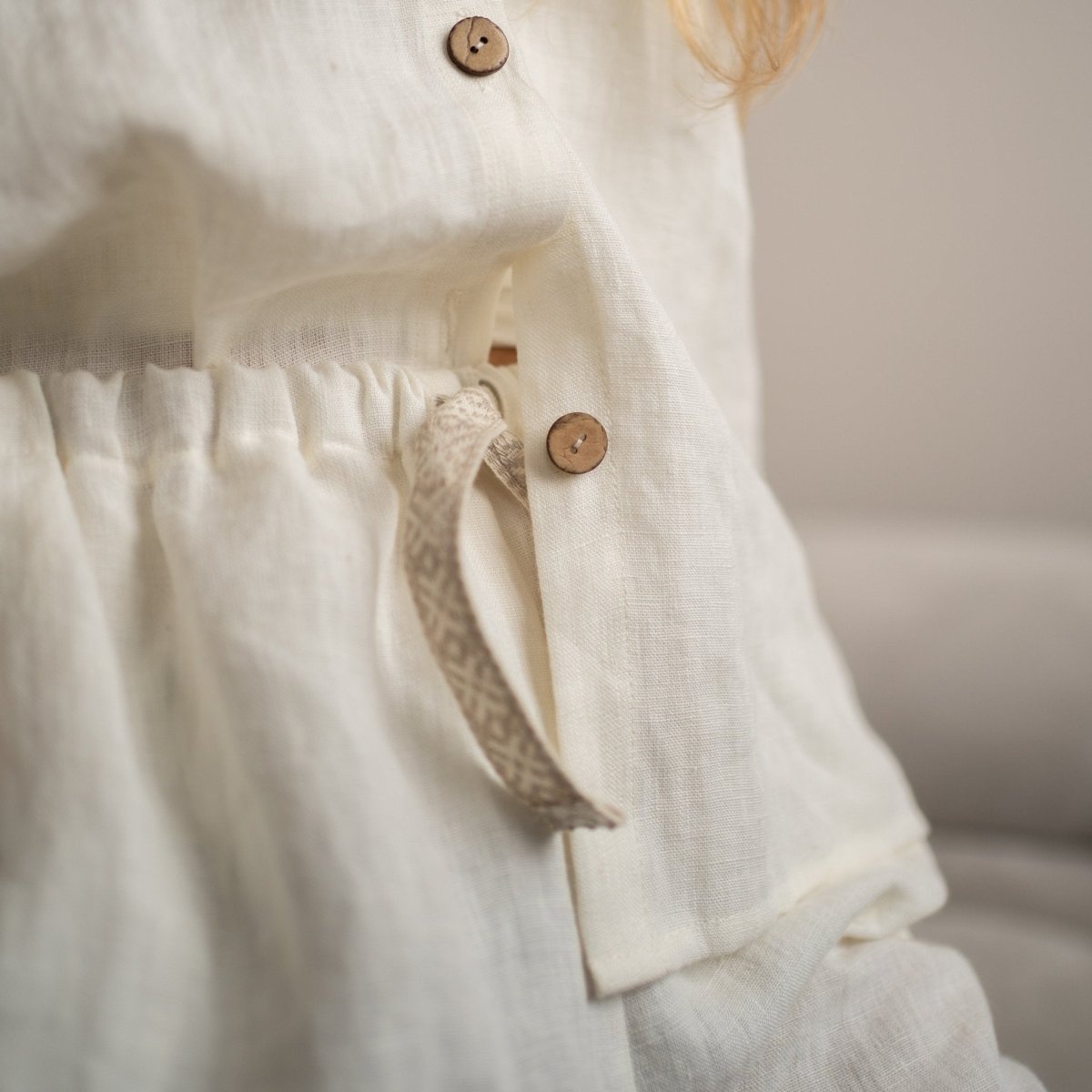 Linen Loungewear – white - Harmonia Linens