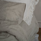 Natural linen bedding set - natural - Harmonia Linens