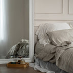 Natural linen bedding set - natural - Harmonia Linens