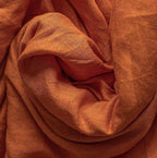 Natural linen duvet cover - Terrakota - Harmonia Linens