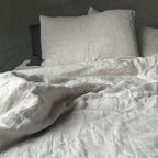 Natural linen duvet - natural - Harmonia Linens
