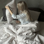 Natural linen duvet - natural - Harmonia Linens