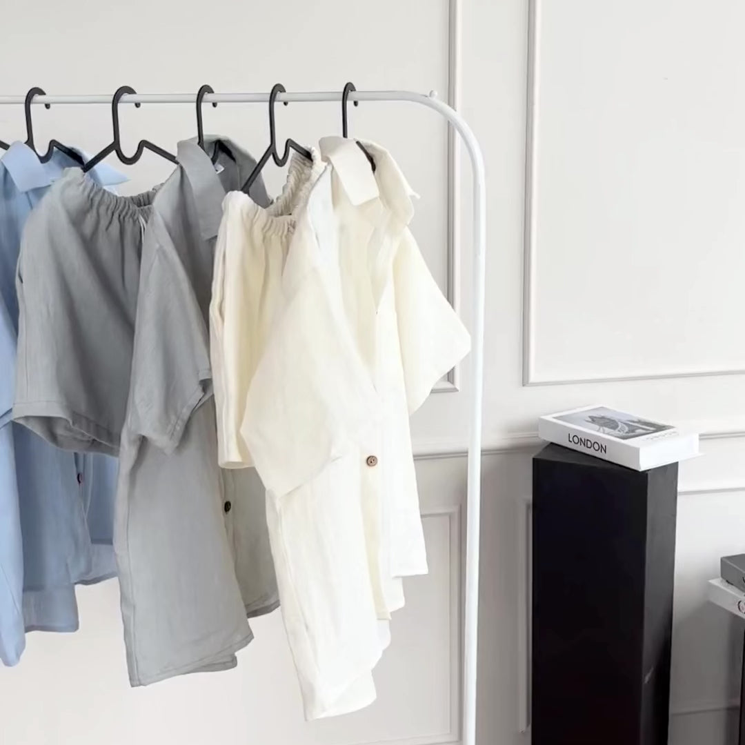 Linen Loungewear – light blue